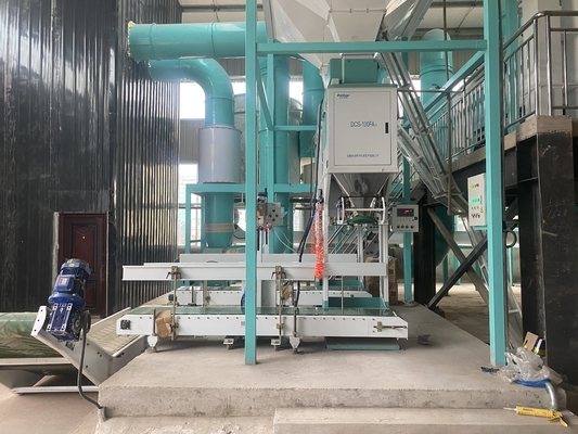 শস্য প্যাকিং মেশিন DCS-100FA স্বয়ংক্রিয় পরিমাণগত প্যাকেজিং 50-100 কেজি, চাল, ধান, গম, চিনি ইত্যাদির জন্য