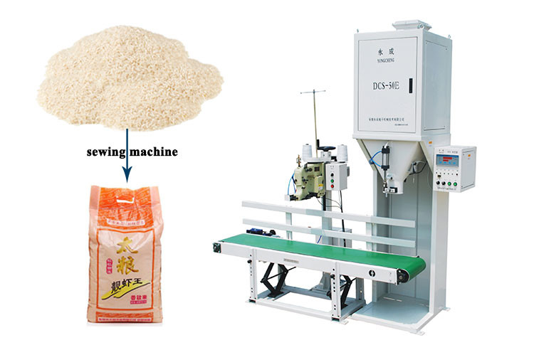 EWINALL AC380V প্যাকিং স্কেল মেশিন 30kg দানাদার